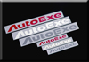 AUTOEXE JAPAN MAZDA MX-5 ROADSTER (MIATA,EUNO,ND,ND5RC, MK4) modification car performance tuning motorsports automotive racing automovtive part AutoExe Logo Sticker A11200-02 